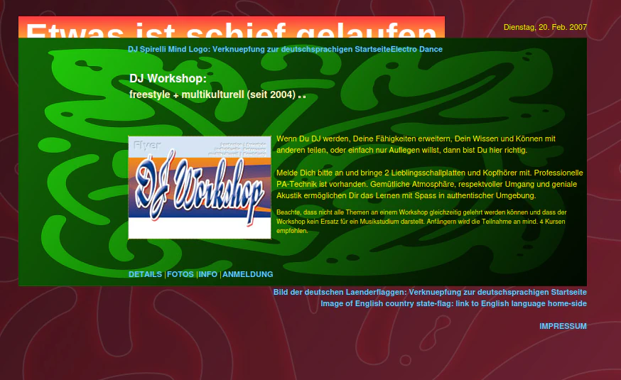 DJ Workshop 2007